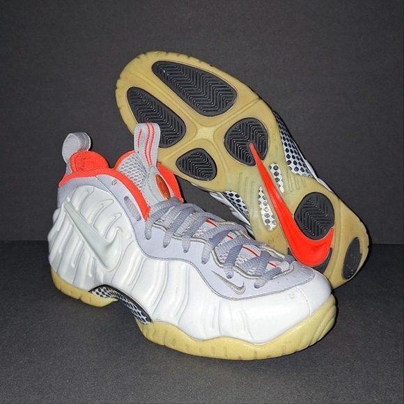 NIKE AIR FOAMPOSITE PRO PREMIUM "PURE PLATINUM" Men's Size 9.5 - Picture 3 of 14